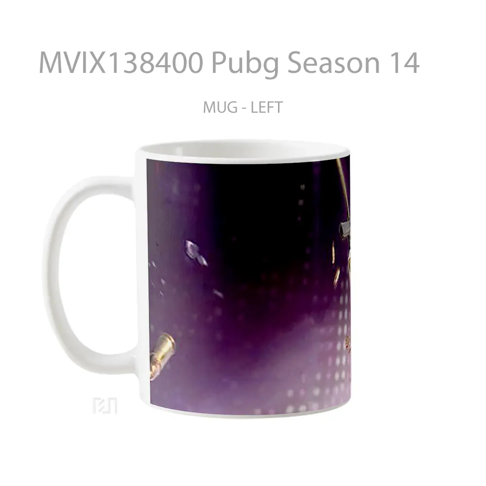 Mug Pubg Season 14 Cangkir Gamer - All-side / Desain