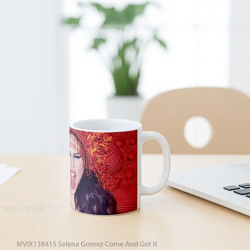 Mug Selena Gomez Come And Get It Gelas Selebriti - All-side / Desain