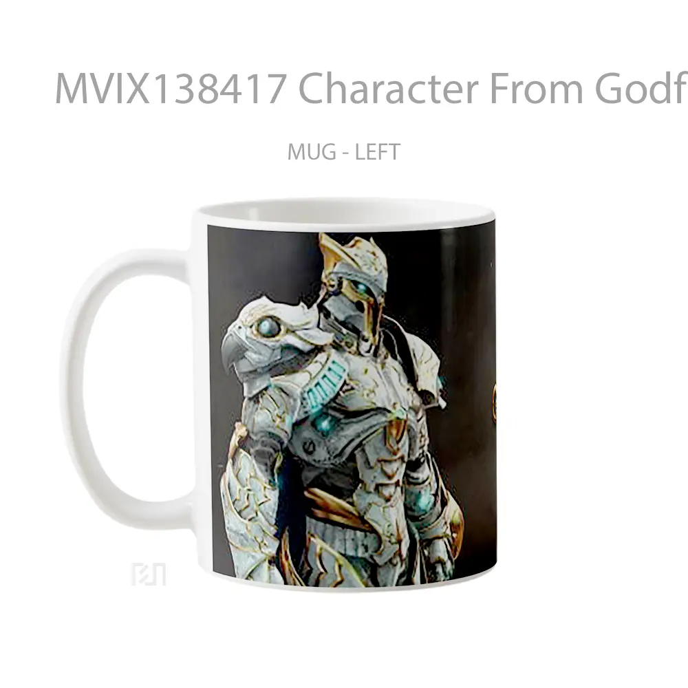 Mug Character From Godfall V1 Gelas Keramik Unik - All-side / Desain