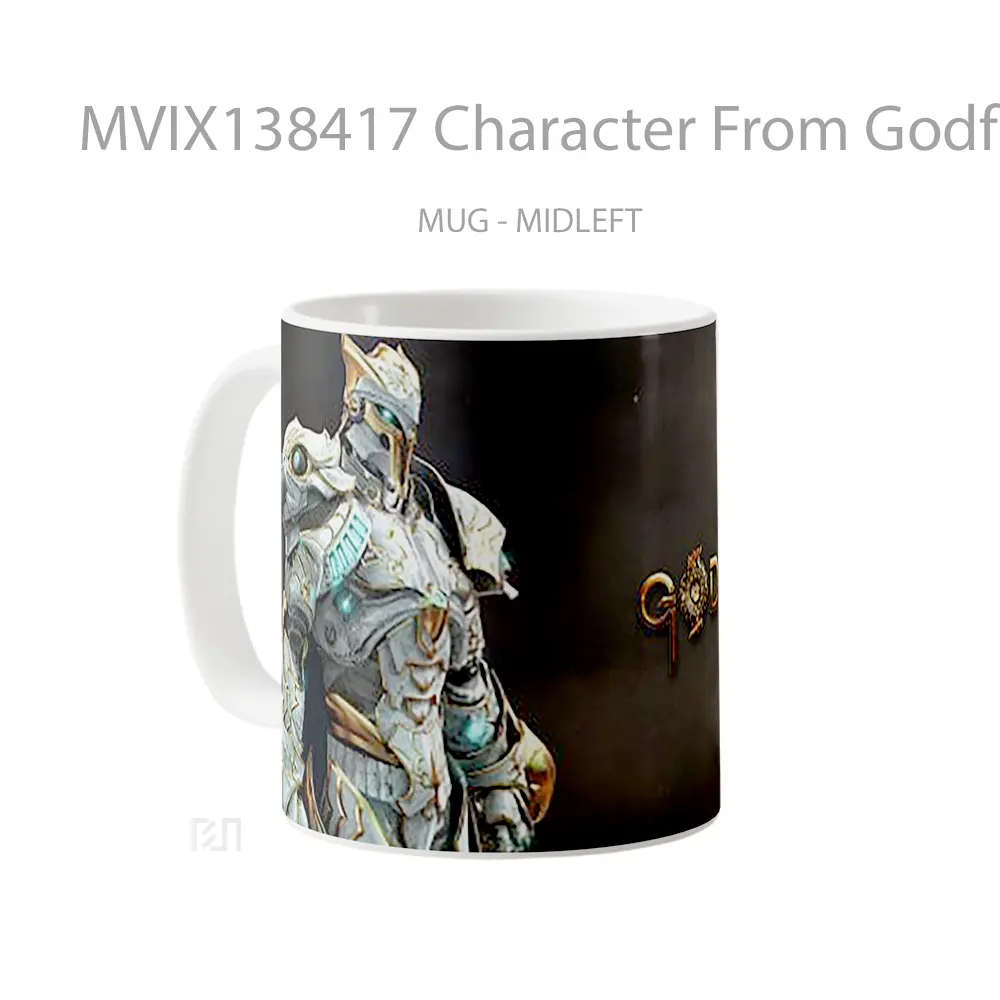 Mug Character From Godfall V1 Gelas Keramik Unik - All-side / Desain