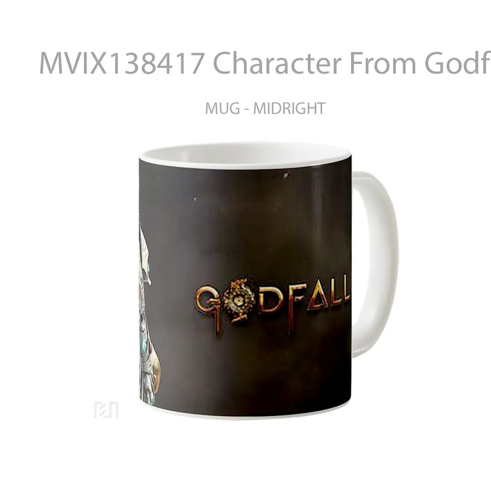 Mug Character From Godfall V1 Gelas Keramik Unik - All-side / Desain