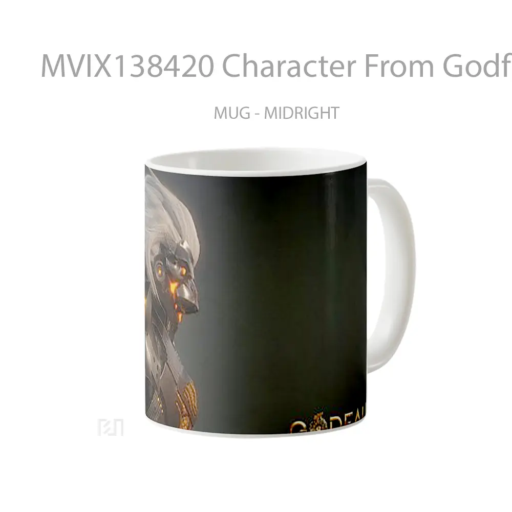 Mug Character From Godfall V2 Gelas Keramik Unik - All-side / Desain