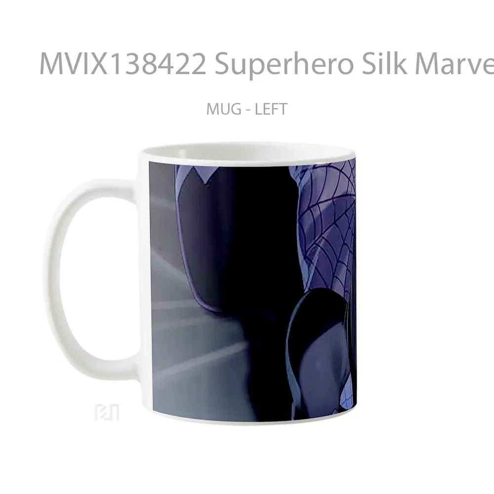 Mug Superhero Silk Marvel Gelas Superhero - All-side / Desain