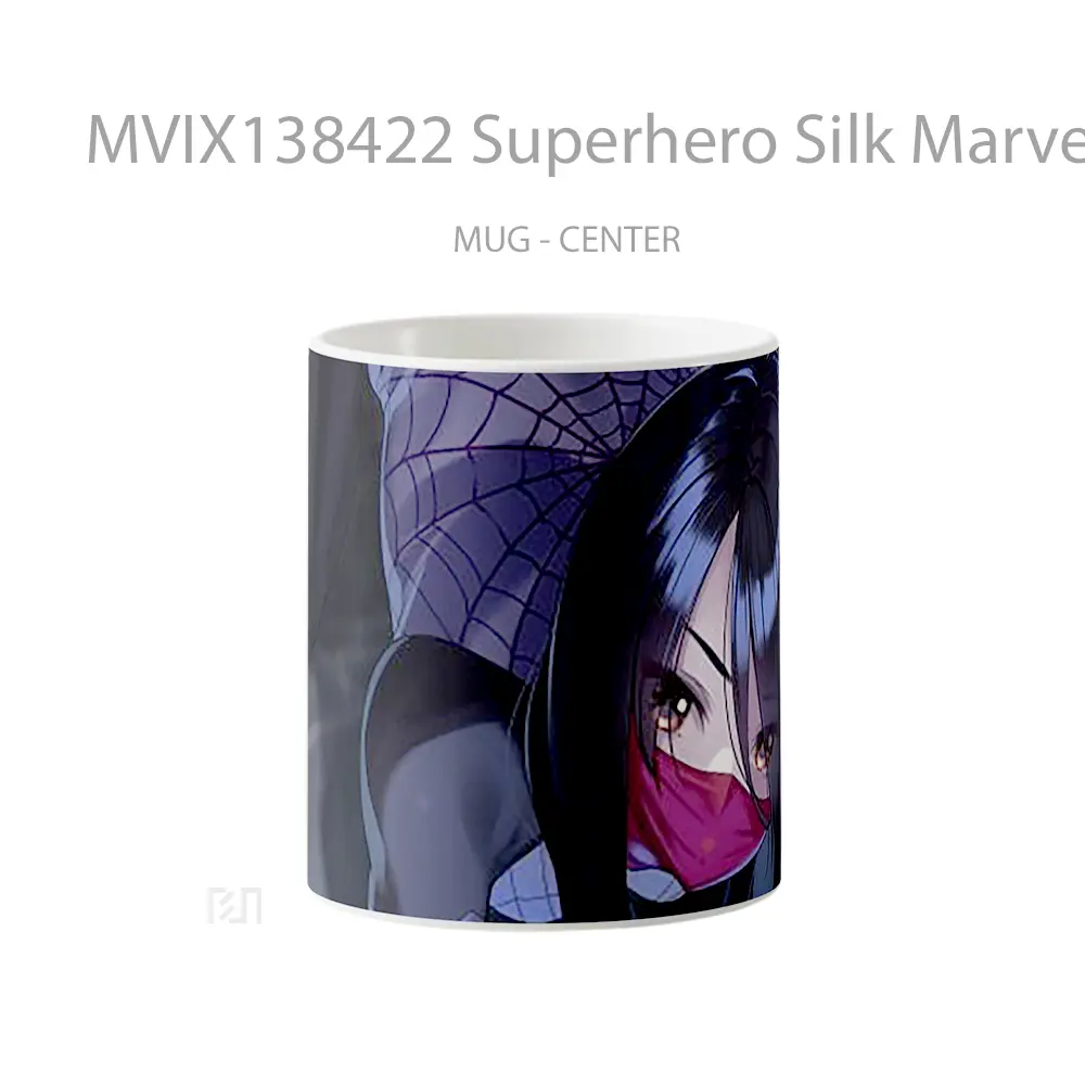 Mug Superhero Silk Marvel Gelas Superhero