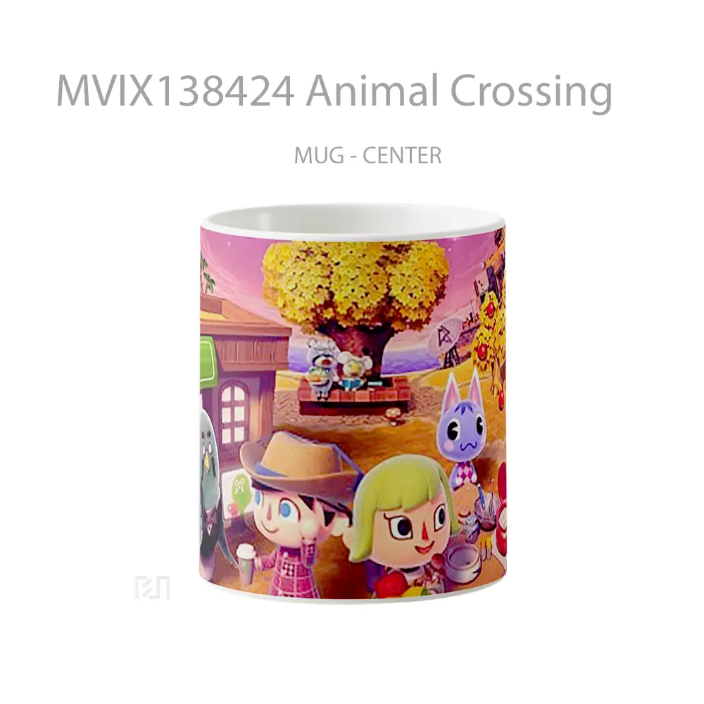 Mug Animal Crossing Gelas Hewan Lucu