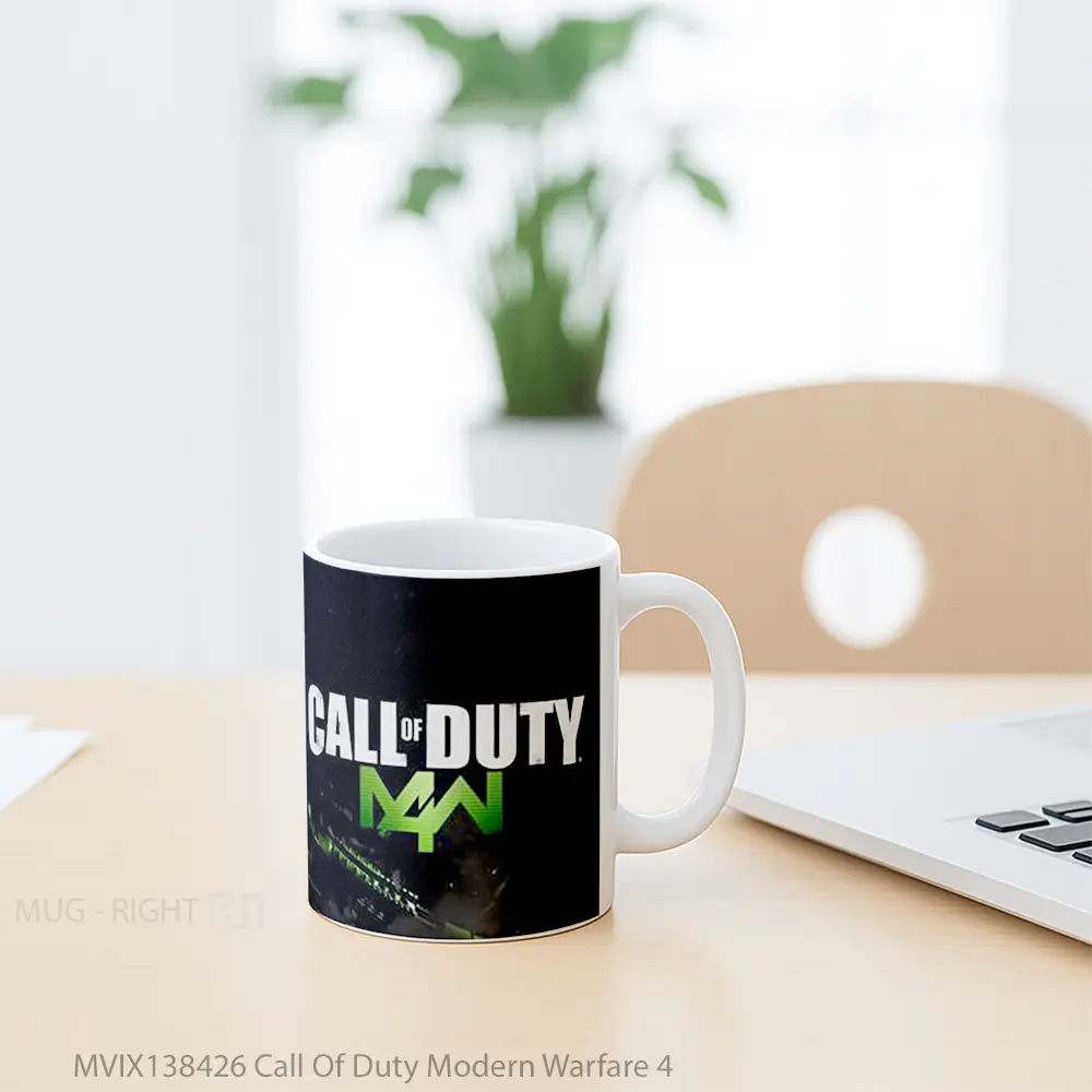 Mug Call Of Duty Modern Warfare 4 Cangkir Gamer - All-side / Desain
