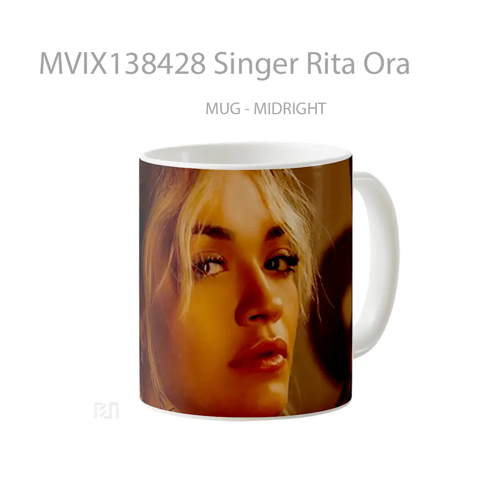 Mug Singer Rita Ora Gelas Keramik Unik - All-side / Desain