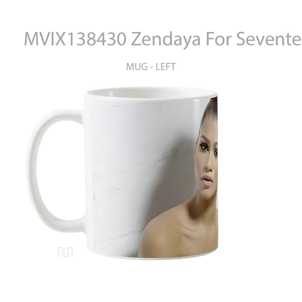 Mug Zendaya For Seventeen Magazine Gelas Selebriti - All-side / Desain