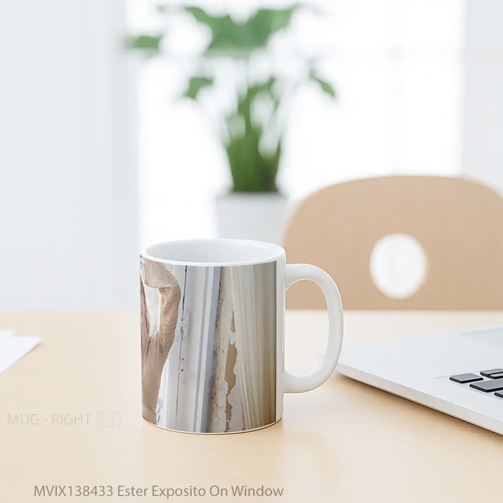 Mug Ester Exposito On Window Gelas Keramik Unik - All-side / Desain