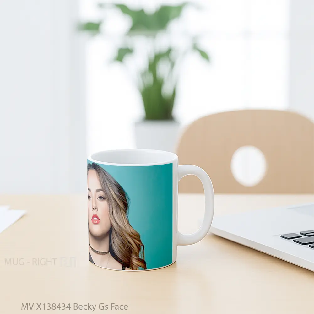 Mug Becky Gs Face Gelas Keramik Unik - All-side / Desain