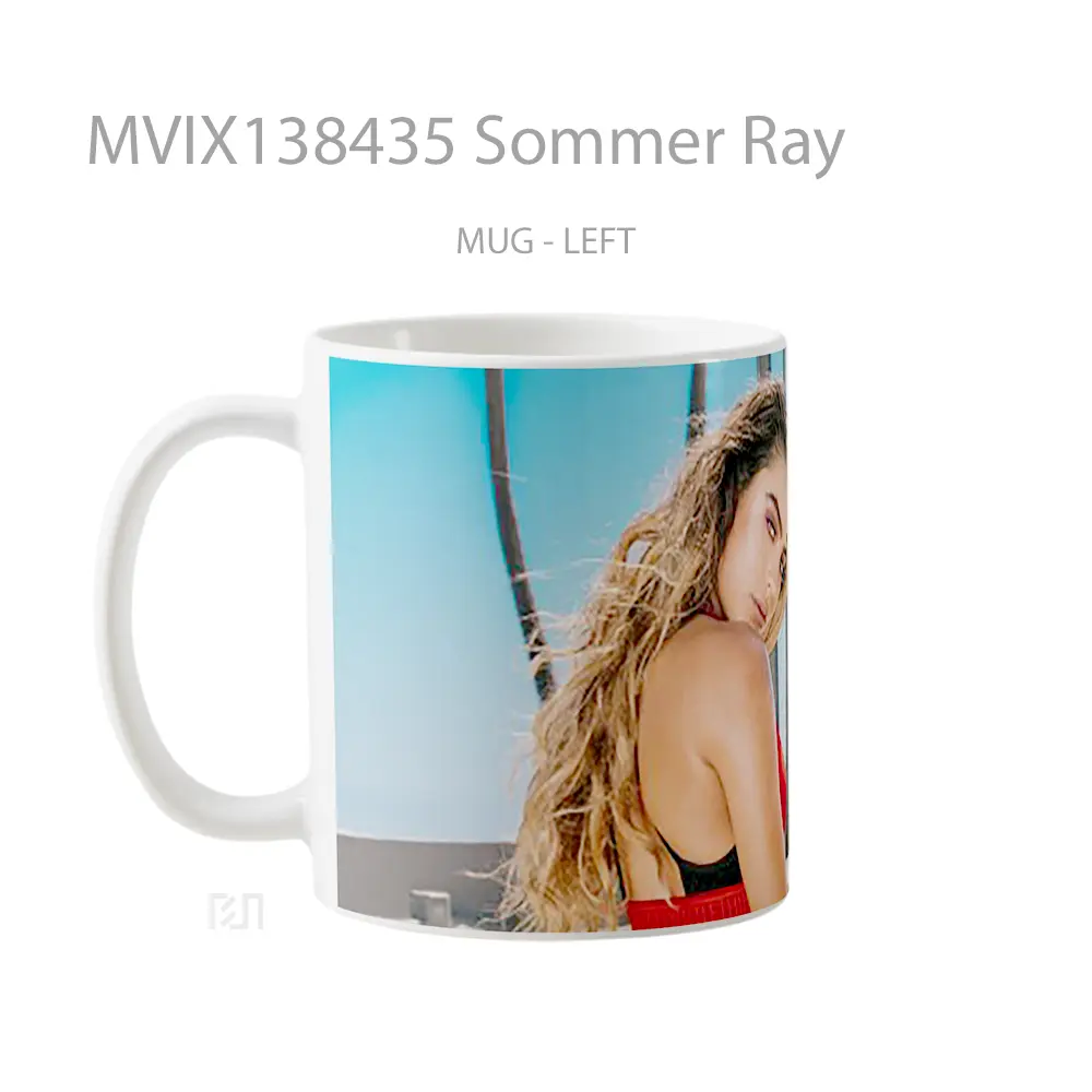 Mug Sommer Ray Gelas Keramik Unik - All-side / Desain
