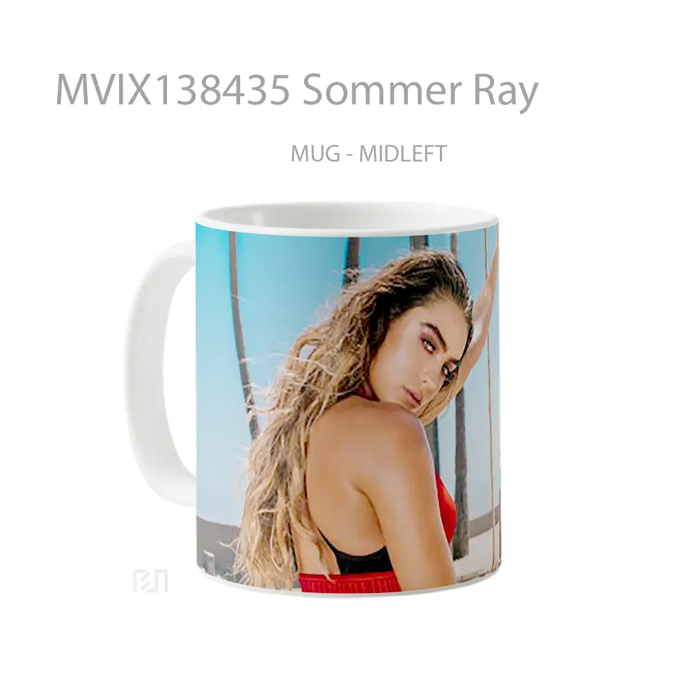 Mug Sommer Ray Gelas Keramik Unik - All-side / Desain