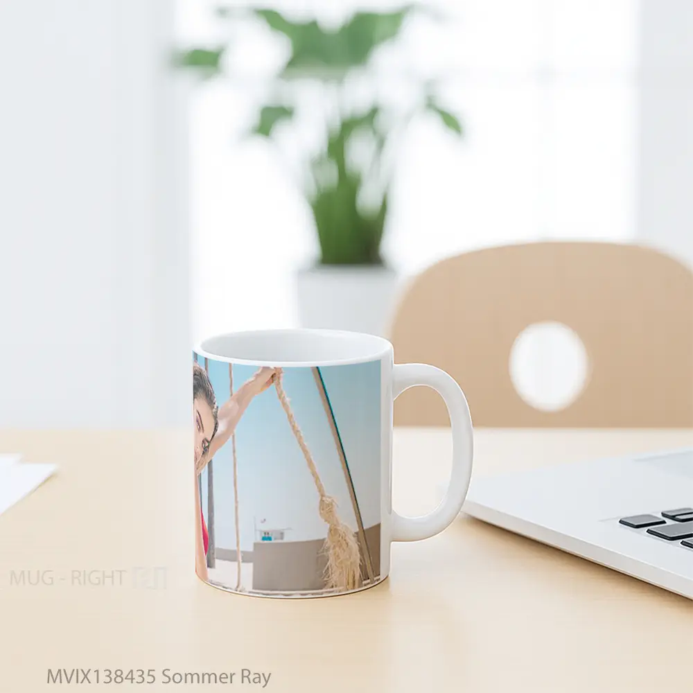 Mug Sommer Ray Gelas Keramik Unik - All-side / Desain