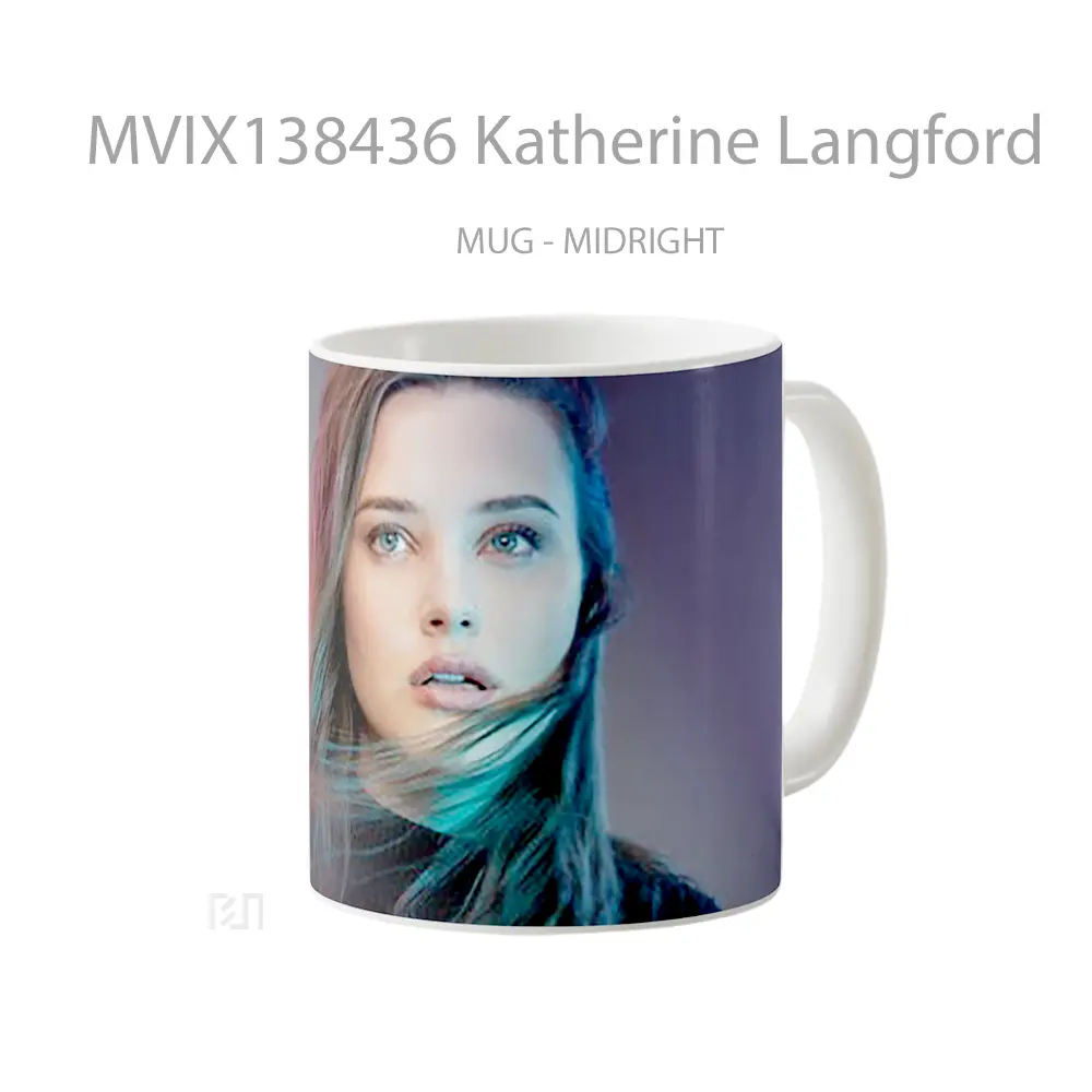 Mug Katherine Langford Gelas Keramik Unik - All-side / Desain