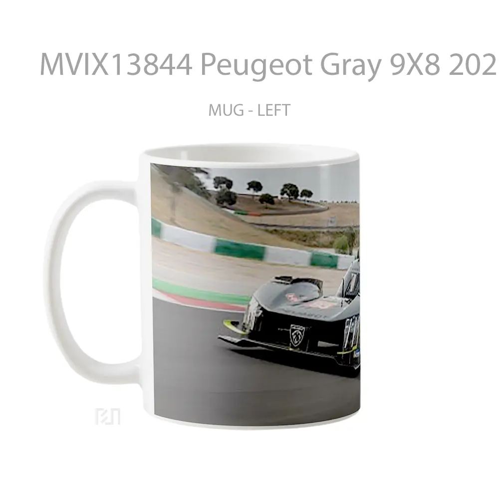 Mug Peugeot Gray 9X8 2022 Gelas Keramik Unik - All-side / Desain