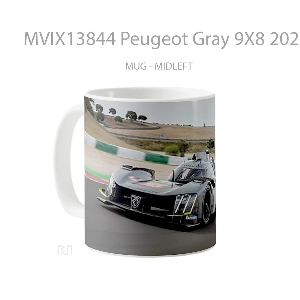 Mug Peugeot Gray 9X8 2022 Gelas Keramik Unik - All-side / Desain