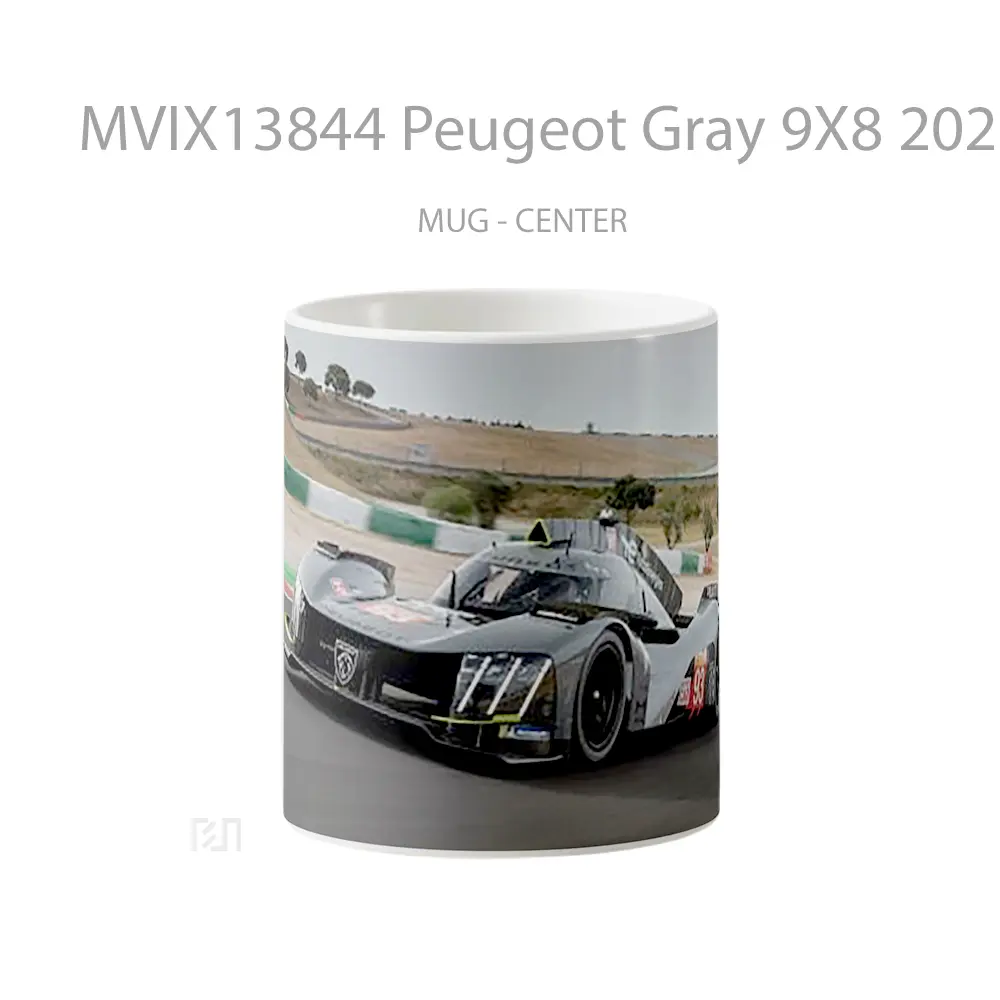 Mug Peugeot Gray 9X8 2022 Gelas Keramik Unik