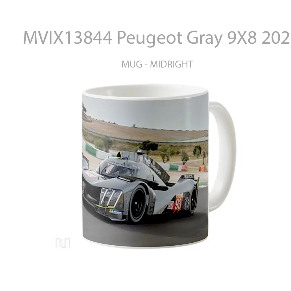 Mug Peugeot Gray 9X8 2022 Gelas Keramik Unik - All-side / Desain