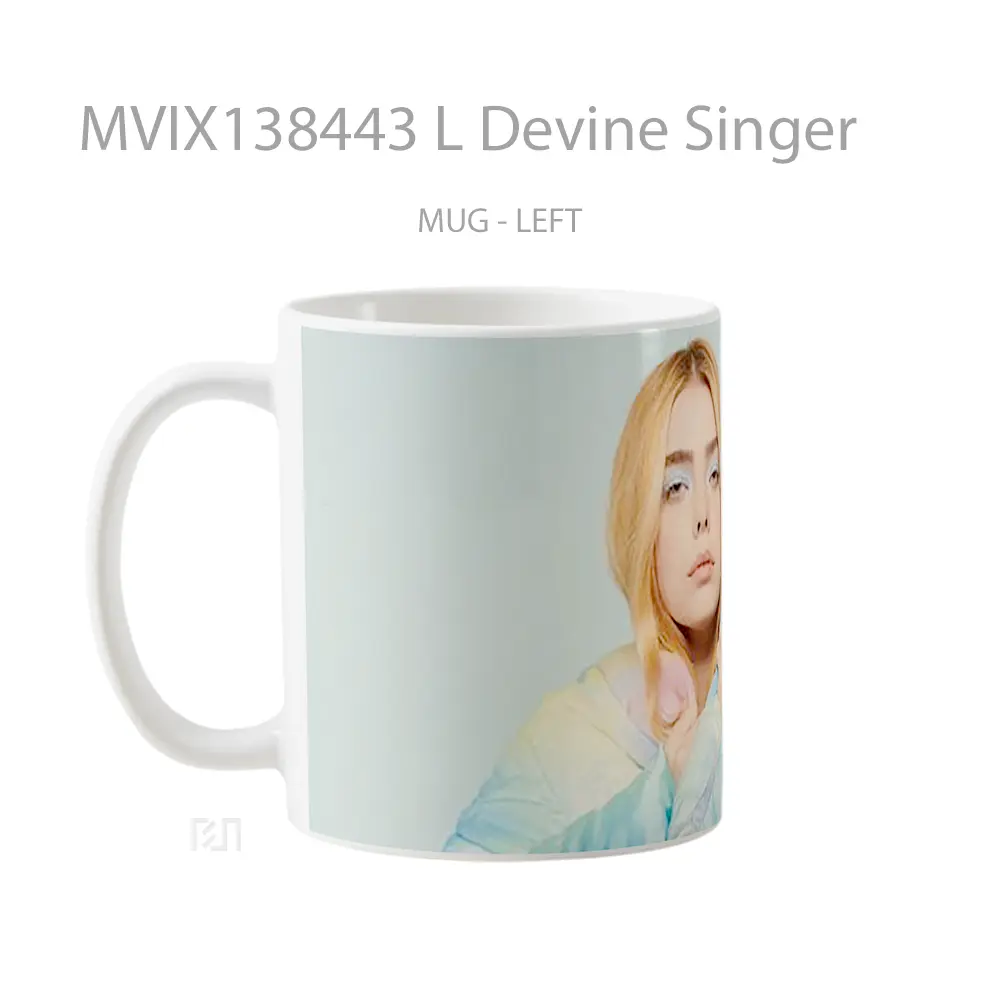 Mug L Devine Singer Gelas Keramik Unik - All-side / Desain