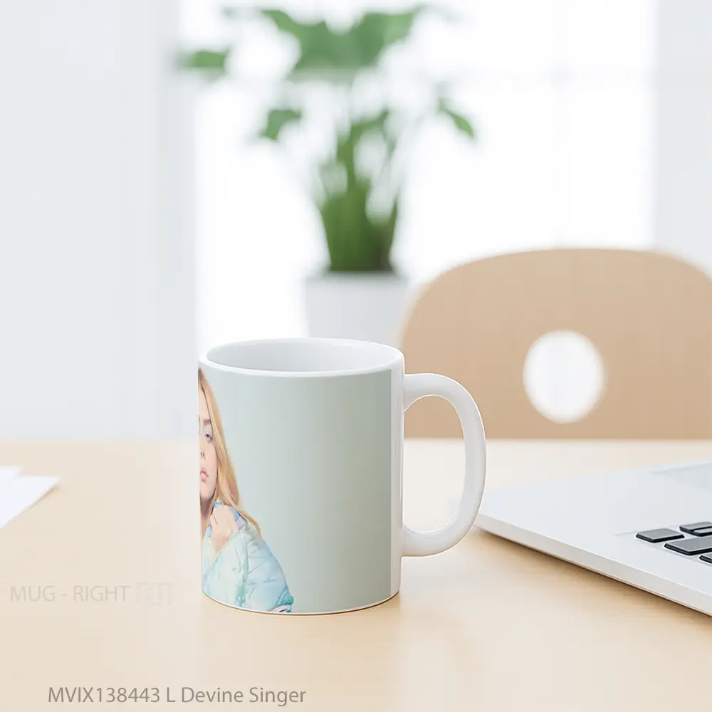 Mug L Devine Singer Gelas Keramik Unik - All-side / Desain