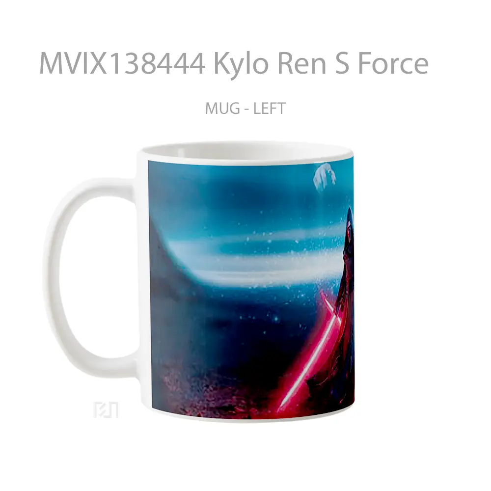 Mug Kylo Ren S Force Gelas Keramik Unik - All-side / Desain