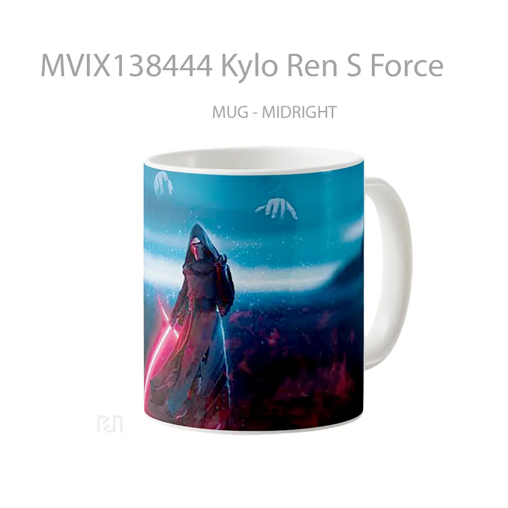 Mug Kylo Ren S Force Gelas Keramik Unik - All-side / Desain