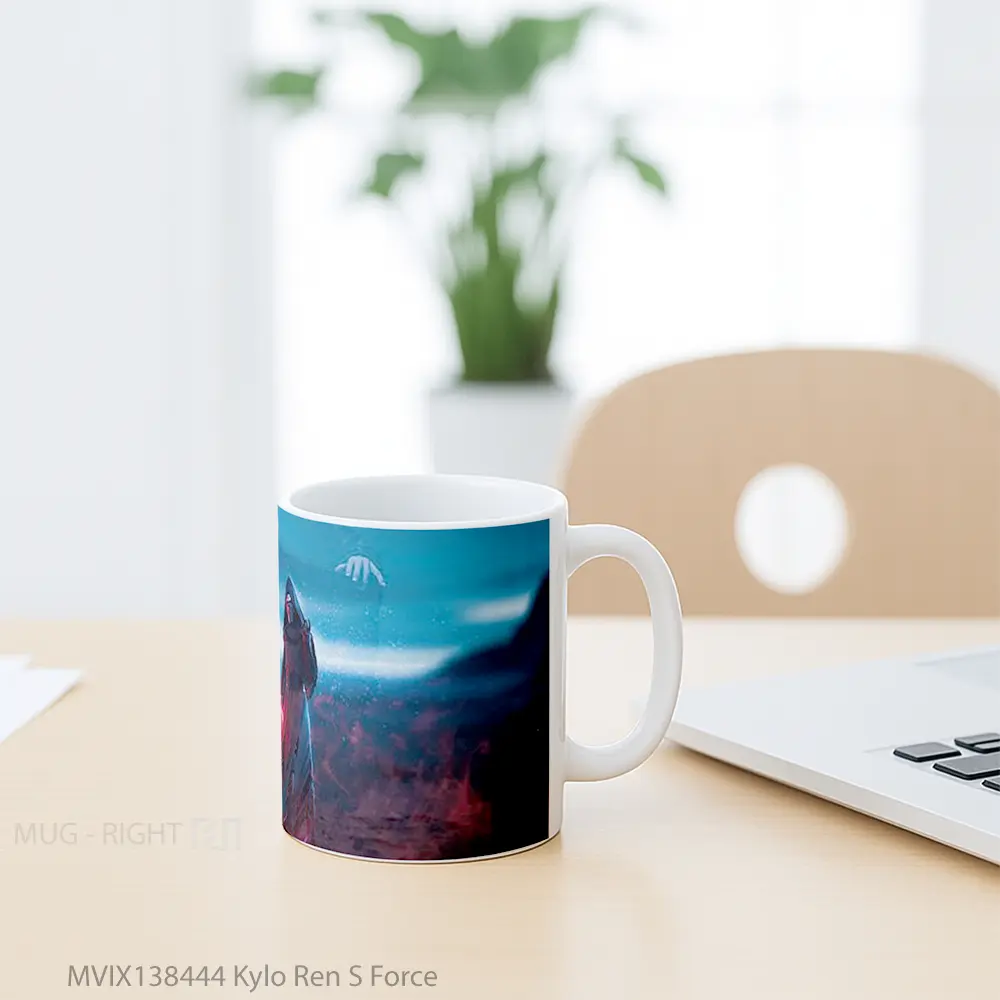 Mug Kylo Ren S Force Gelas Keramik Unik - All-side / Desain
