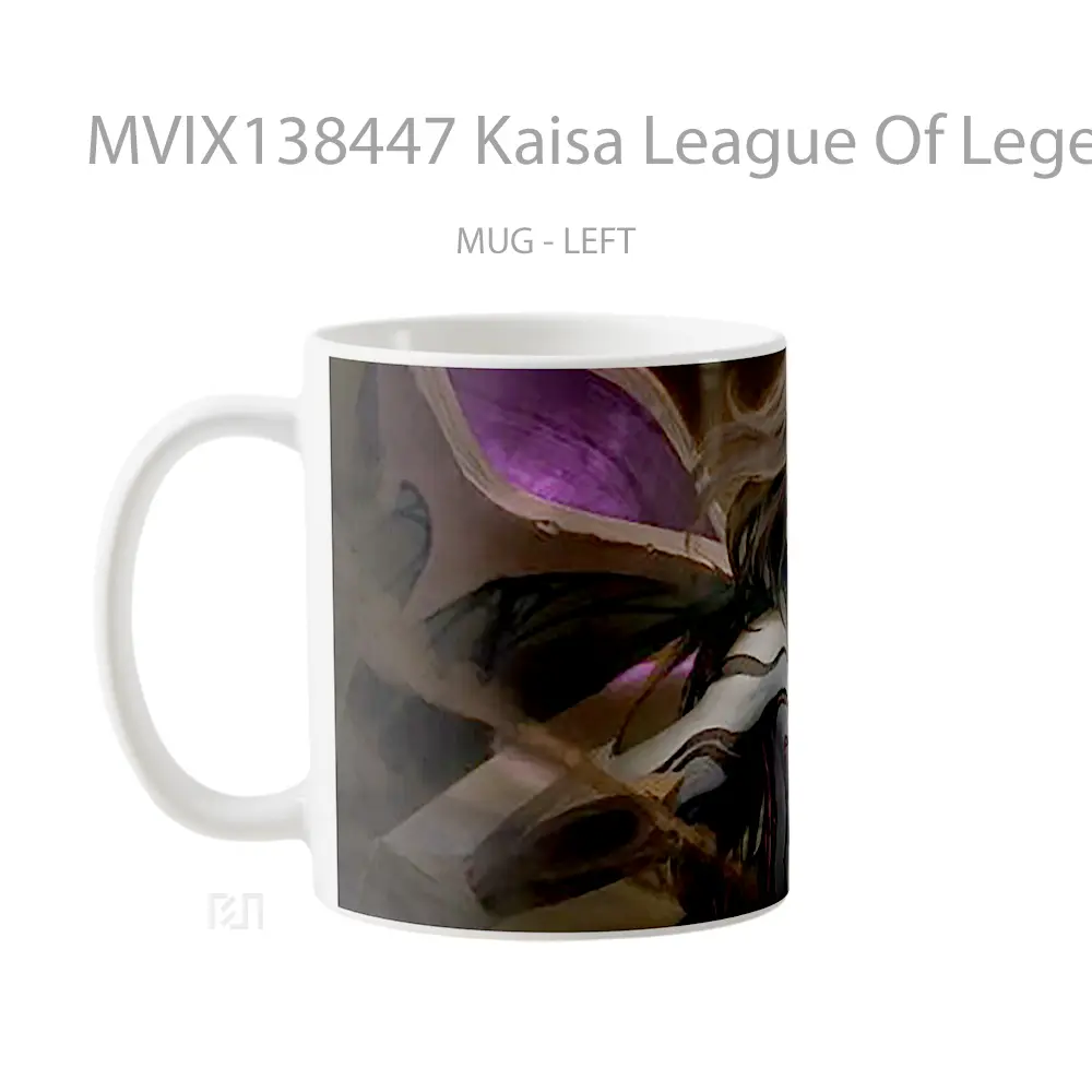 Mug Kaisa League Of Legends Fanart Cangkir Gamer - All-side / Desain