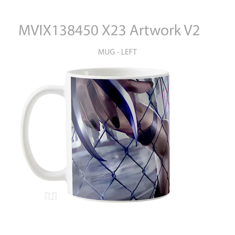 Mug X23 Artwork V2 Gelas Seni Modern - All-side / Desain