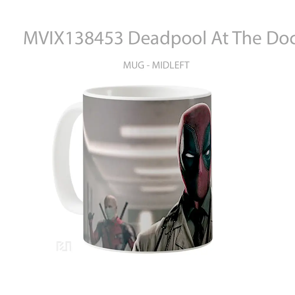 Mug Deadpool At The Doctor S Gelas Superhero - All-side / Desain