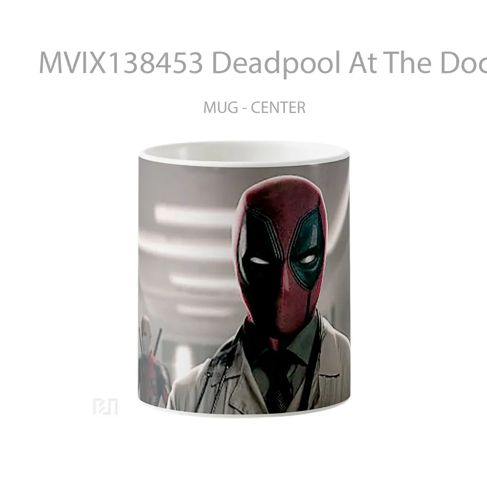 Mug Deadpool At The Doctor S Gelas Superhero