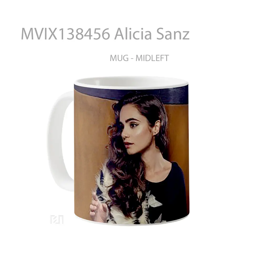 Mug Alicia Sanz Gelas Keramik Unik - All-side / Desain