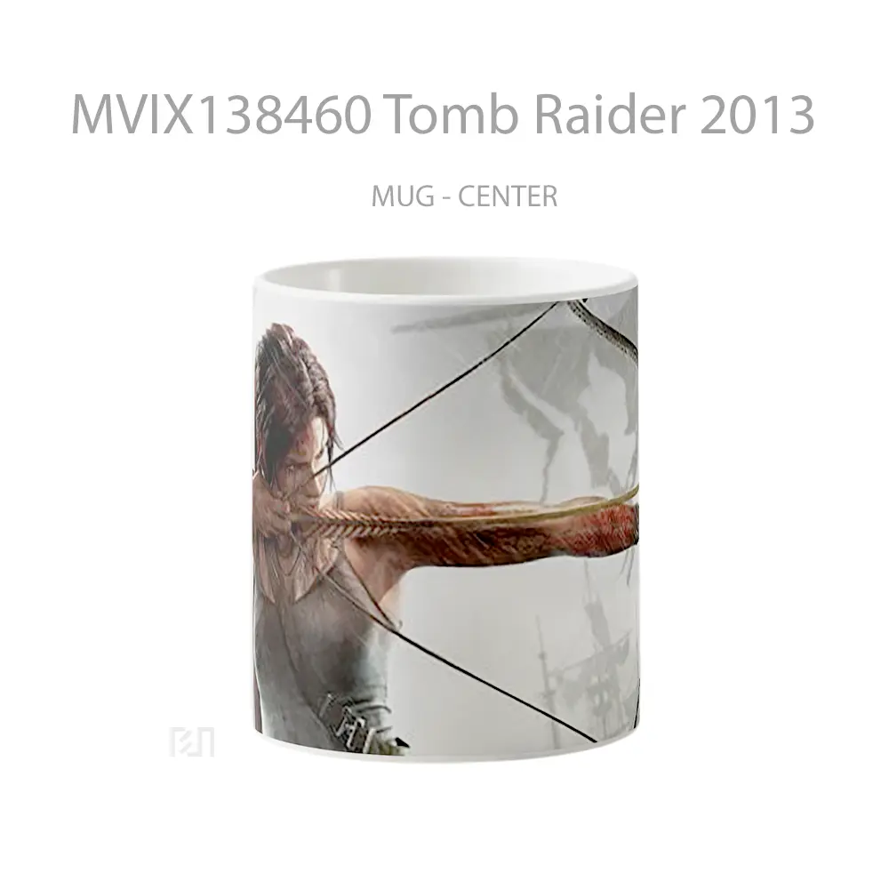 Mug Tomb Raider 2013 Gelas Keramik Unik