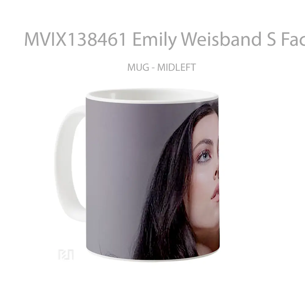 Mug Emily Weisband S Face Gelas Keramik Unik - All-side / Desain