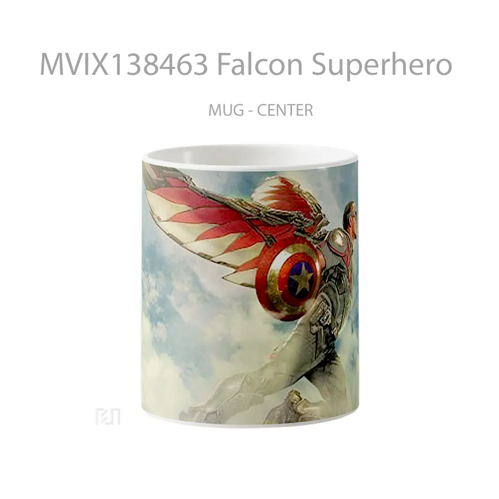 Mug Falcon Superhero Gelas Superhero