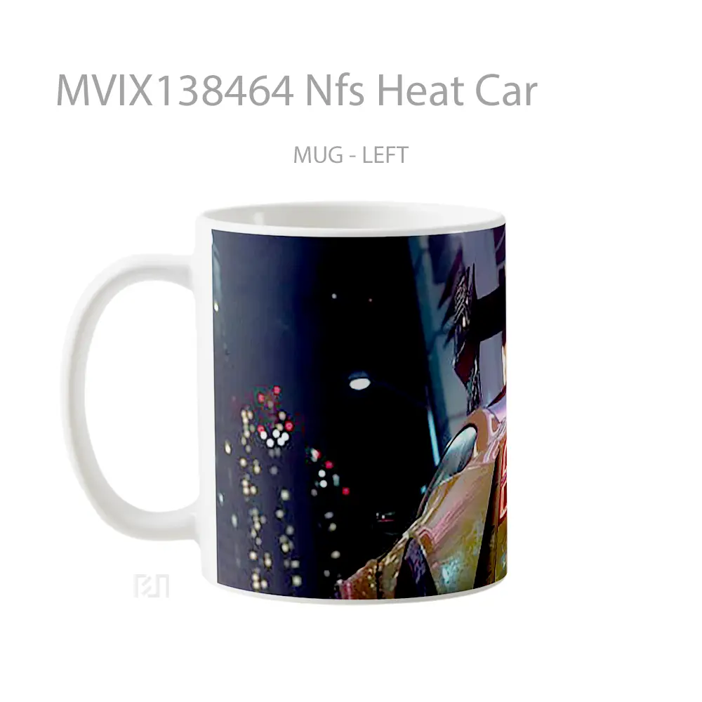 Mug Nfs Heat Car Cangkir Mobil - All-side / Desain