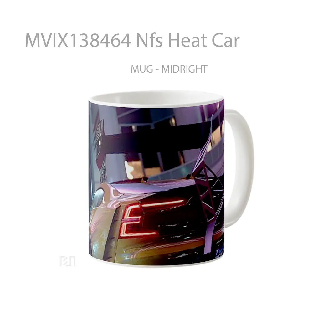 Mug Nfs Heat Car Cangkir Mobil - All-side / Desain