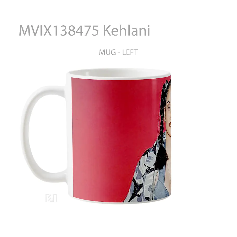 Mug Kehlani Gelas Keramik Unik - All-side / Desain