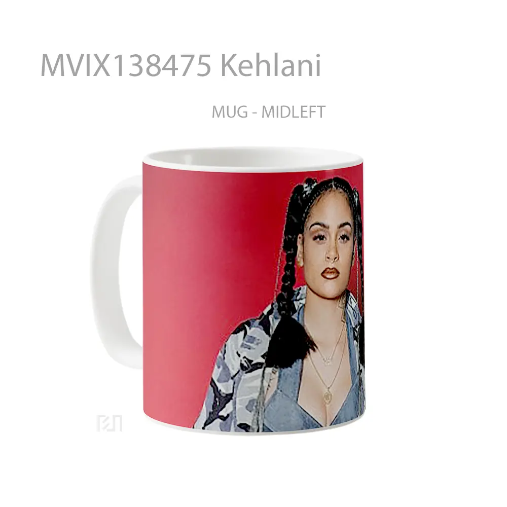 Mug Kehlani Gelas Keramik Unik - All-side / Desain