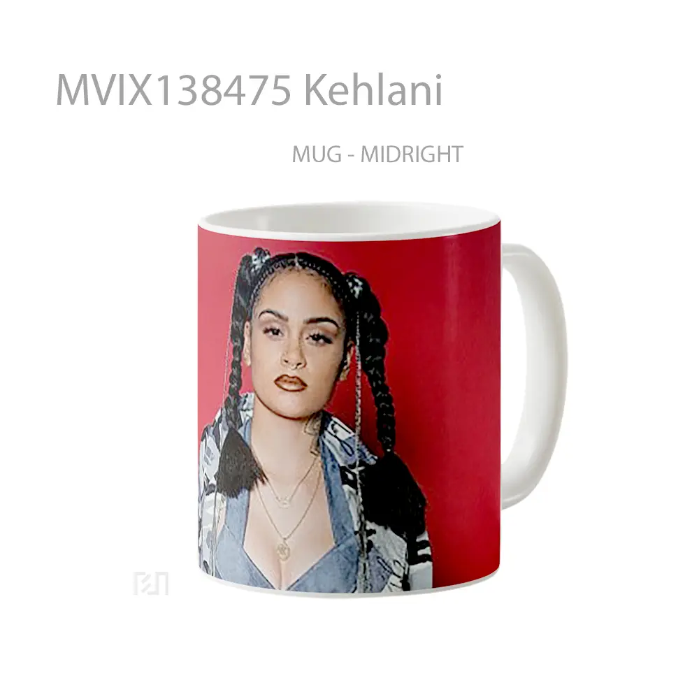 Mug Kehlani Gelas Keramik Unik - All-side / Desain
