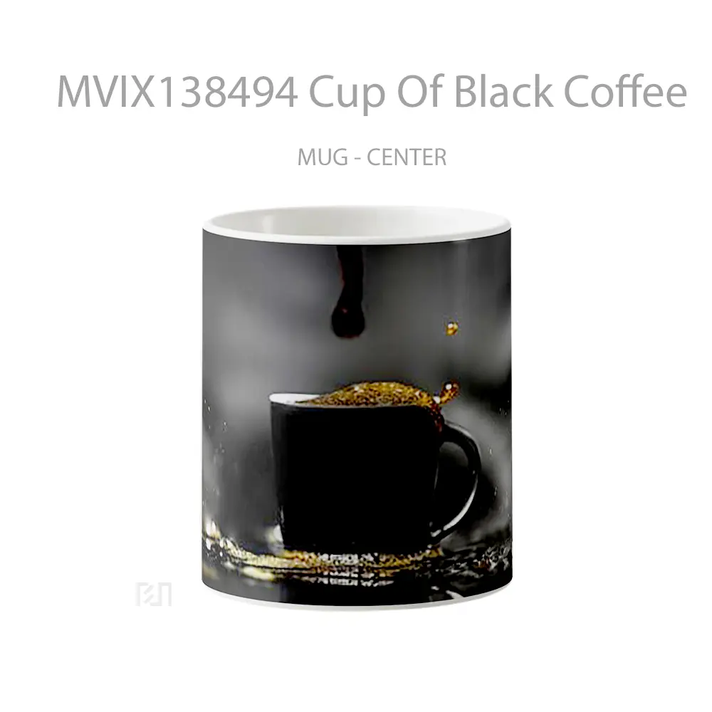 Mug Cup Of Black Coffee Cangkir Kopi
