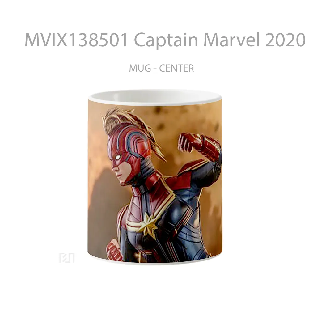 Mug Captain Marvel 2020 Gelas Superhero