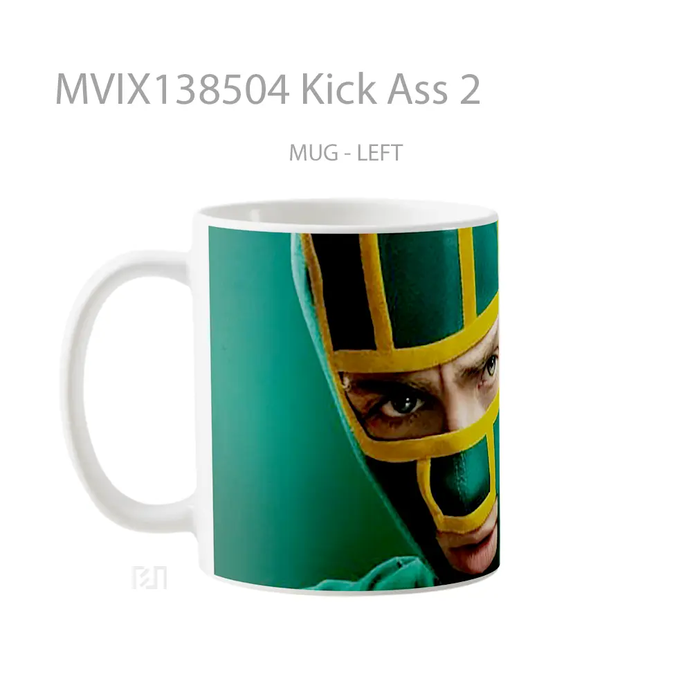 Mug Kick Ass 2 Gelas Keramik Unik - All-side / Desain