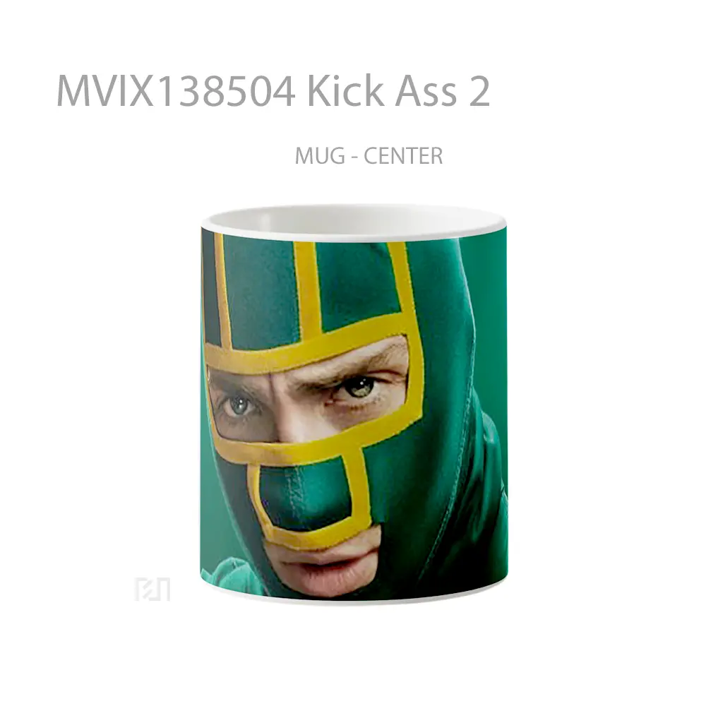 Mug Keramik Premium SNI - Mug Kick Ass 2 Gelas Keramik Unik