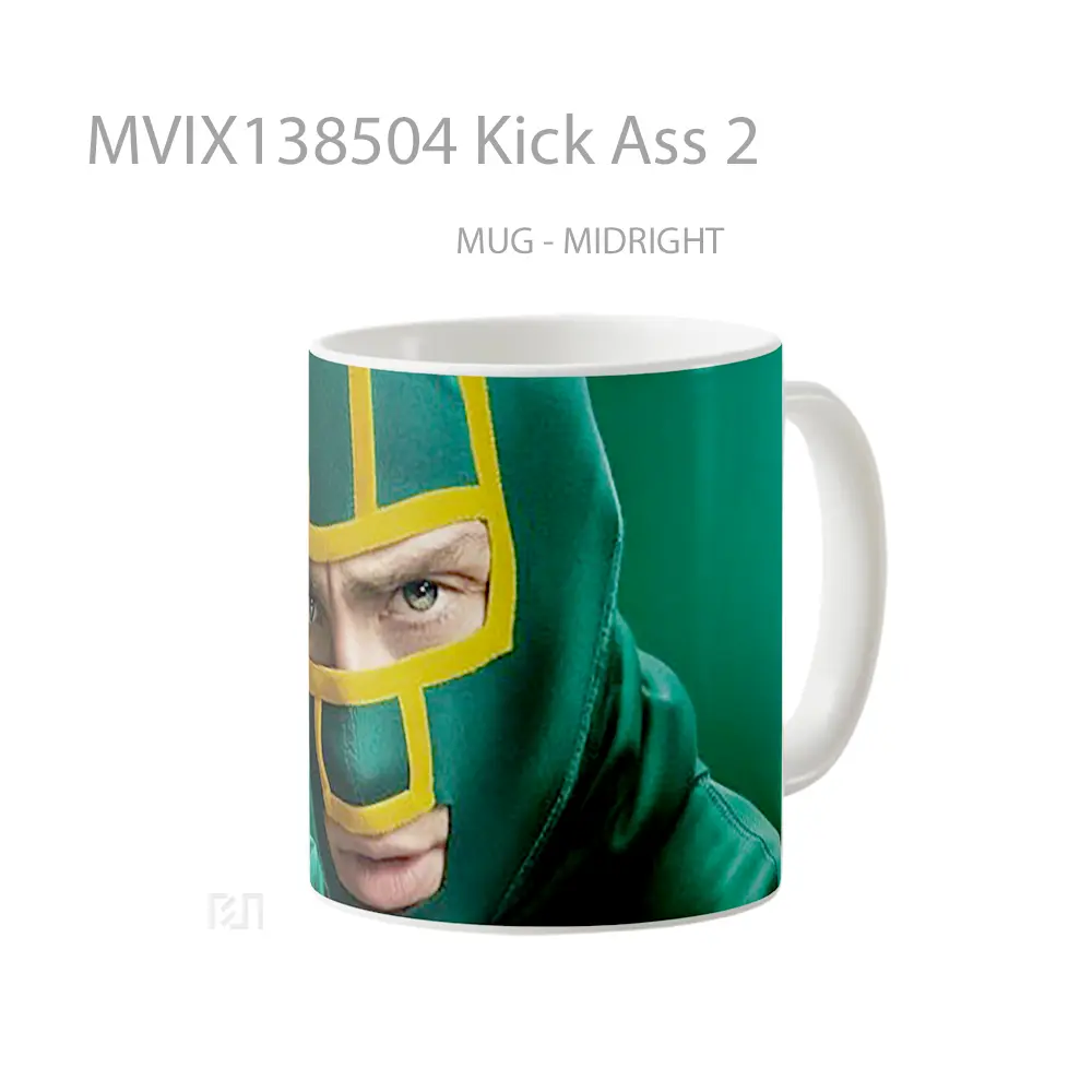 Mug Kick Ass 2 Gelas Keramik Unik - All-side / Desain