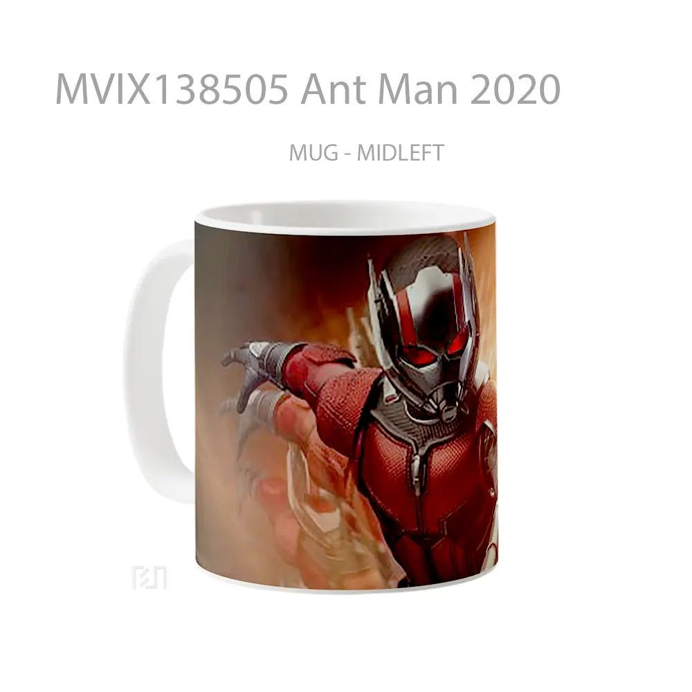 Mug Ant Man 2020 Gelas Superhero - All-side / Desain