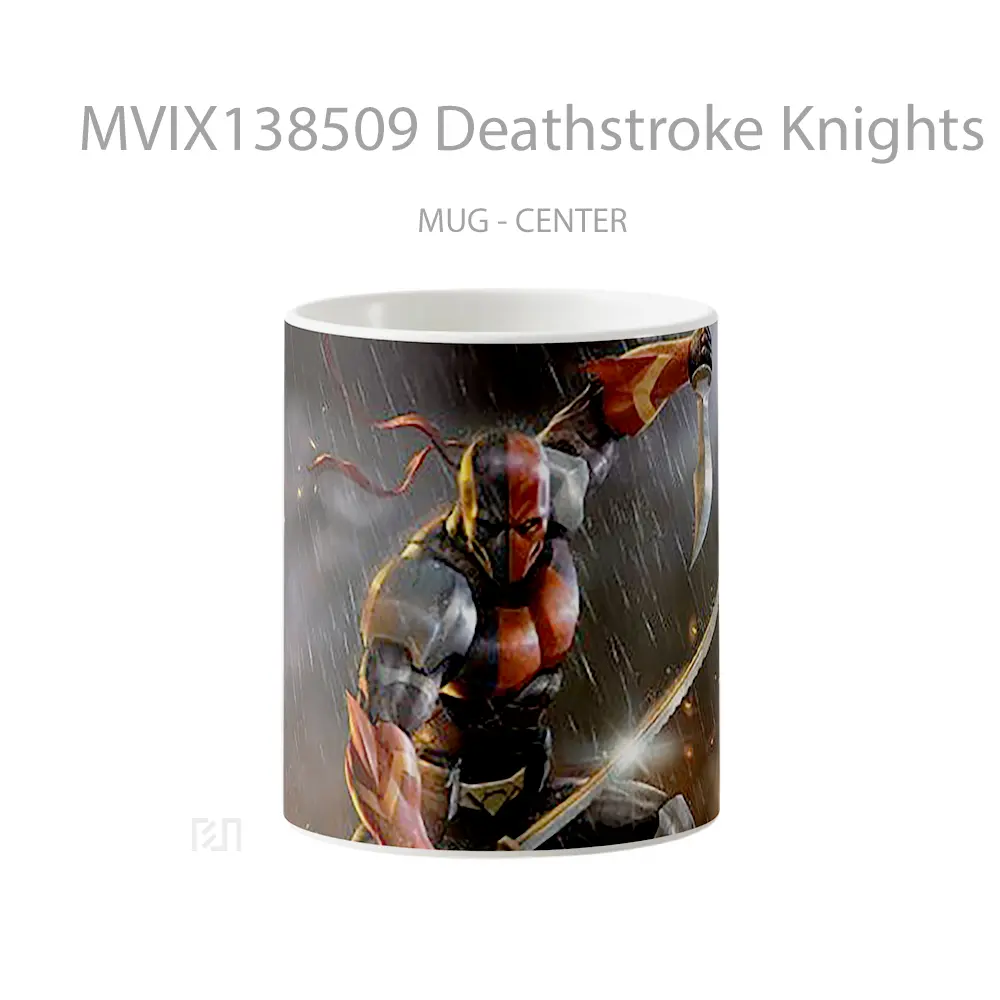 Mug Deathstroke Knights And Dragons Gelas Fantasi
