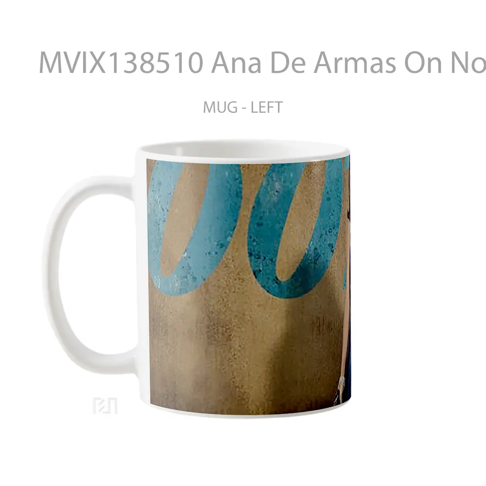 Mug Ana De Armas On No Time To Die Gelas Keramik Unik - All-side / Desain