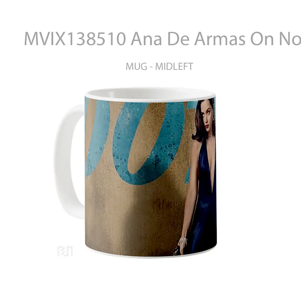 Mug Ana De Armas On No Time To Die Gelas Keramik Unik - All-side / Desain