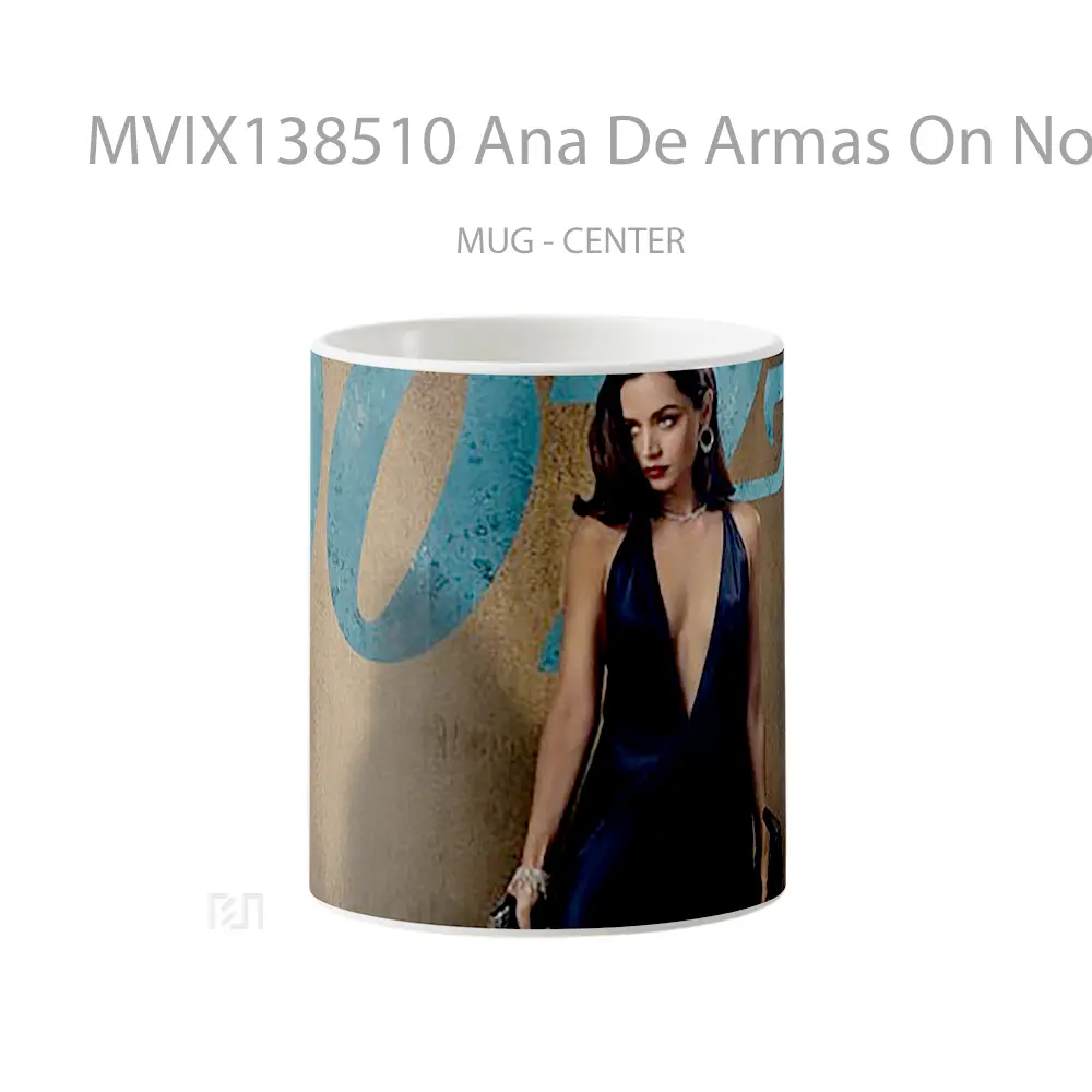 Mug Ana De Armas On No Time To Die Gelas Keramik Unik